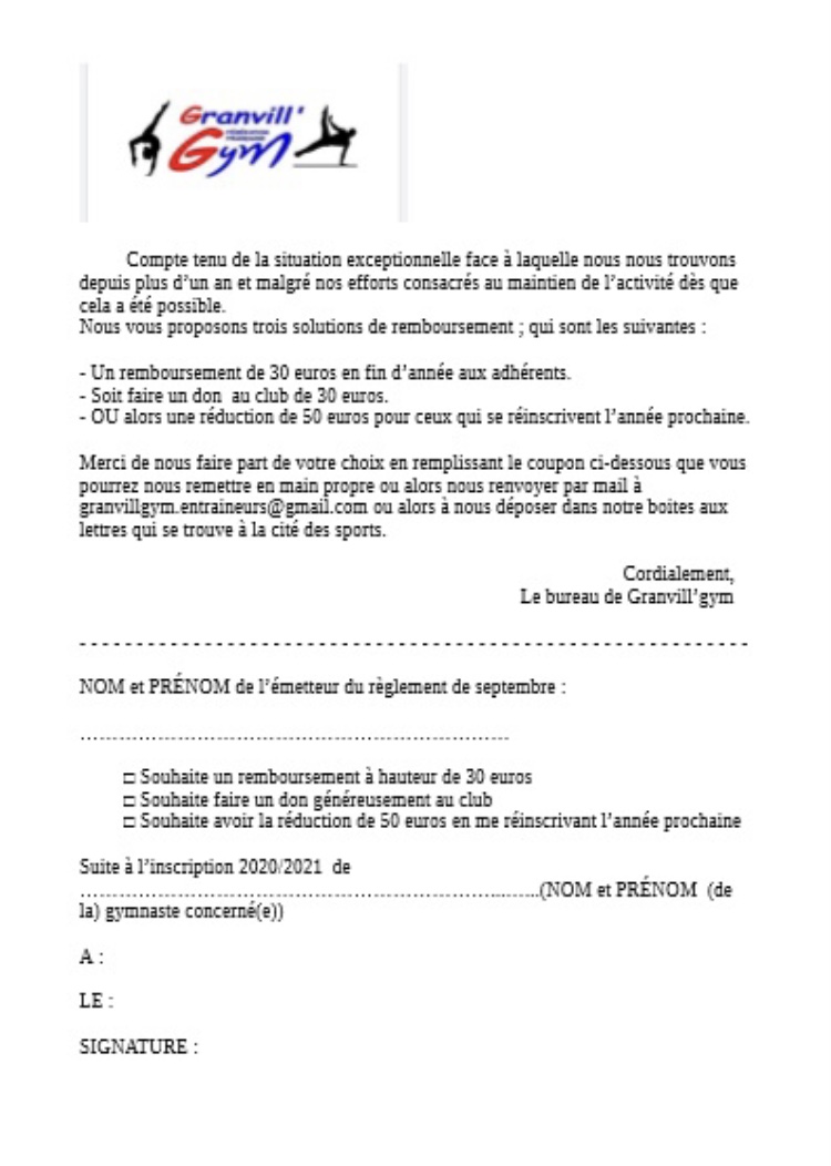 Solutions de remboursement